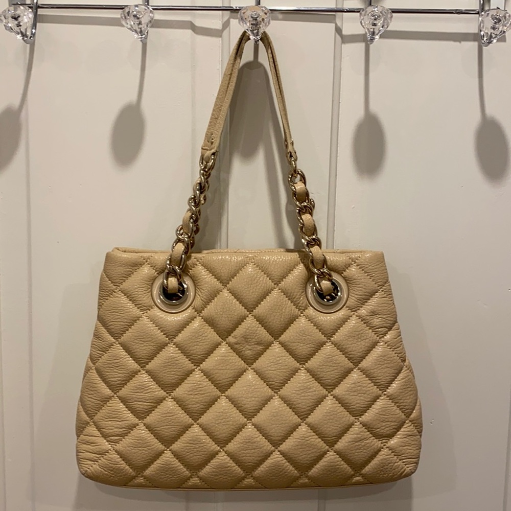 Kate Spade ♠️ New York SMALL Cream Gold Coast Goldcoast Maryanne Handbag - EUC - Picture 3 of 15